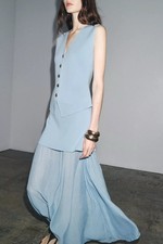 Zara co ord set Blue Combined