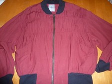 Vintage 90s Dexter Wong Pleated Front Jacket Size: Large Club Rave