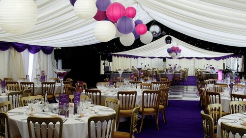 Mixed paper lanterns - lanterns, round