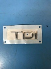 8J08537372ZZ - Genuine Audi Chrome TDI Badge