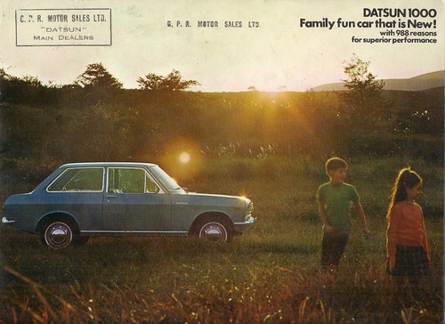 Datsun 1000 1969 1970 - 1000, uk