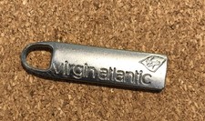 Virgin Atlantic Metal Zipper