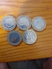 5×£2 Two Pound Coins MARY ROSE.KING JAMES BIBLE  OLYIMPICS ×2  MAGNA CARTA 