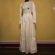 Vintage 1950s  Brocade Wedding