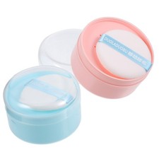 2 Pcs Body Powder Puff and