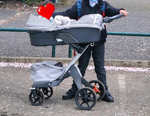 Stokke xplory pram full travel - stokke,