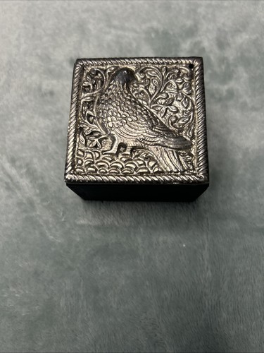 Trinket box wooden bird dove - wooden,