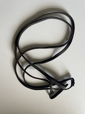 Used Pony Brown Leather Reins Some Damage As Pictured Near Bit Buckles