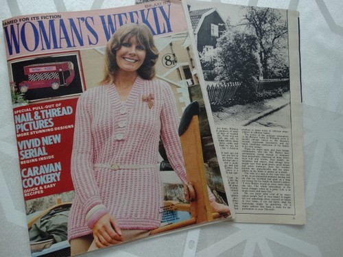 Vintage woman weekly - vintage, woman's