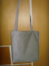 NEW made IN PLAIN SILVER  VELVET  FABRIC 15" Tote shoulder bucket   bag MAGNETIC