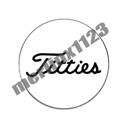 Titties novelty golf ball - novelty,