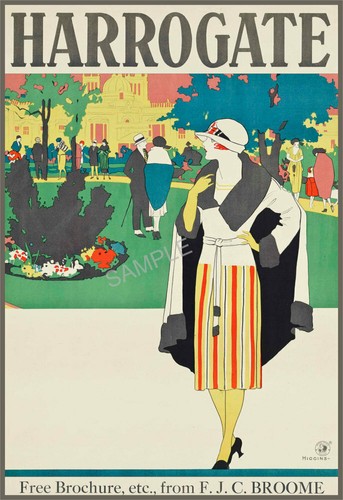 Vintage railway poster - railway,