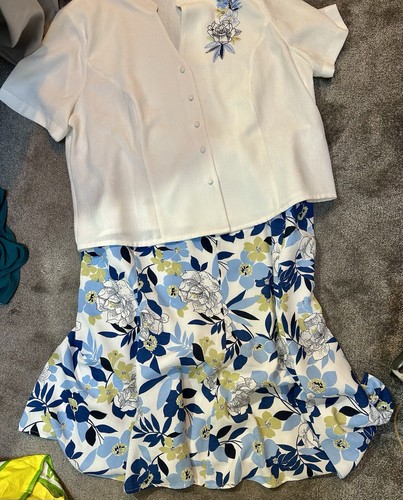 Eastex vintage two piece - vintage, skirt