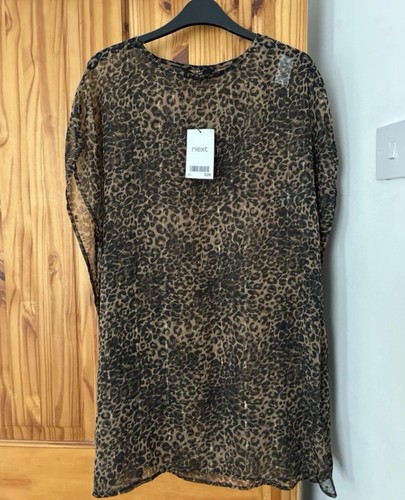 Sheer animal print - sheer, kaftan