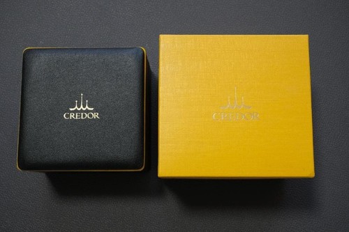 Seiko credor black - seiko, yellow