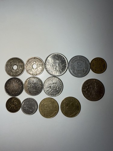 French coin collection - coin, job
