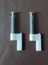 2 x Electrak EG Plastic Floor Grommet Spring/Screw fixing bracket wing