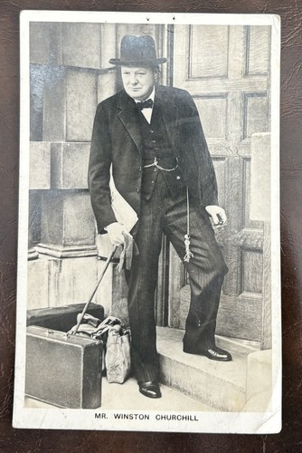 Winston churchill real photo - real,