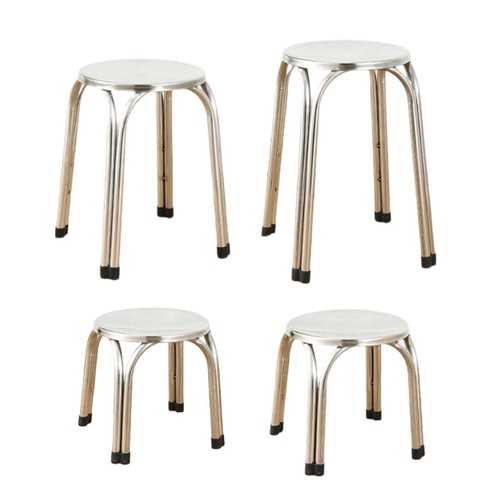 Stacking stool stainless steel - stool,