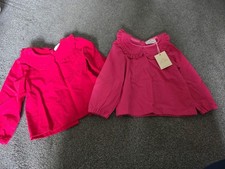 X2 Blouses Red&Pink