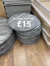 Pub, Bar, Restaurant, Cafe Replacement Wooden Grey Grained Table TOPS