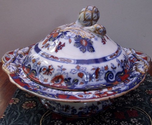 Early minton tureen and - early,