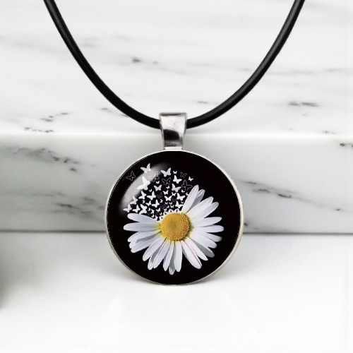Beautiful daisy design round - daisy,