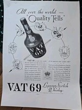 1933 Park & Tilford VAT 69