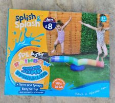Super Splash Rainbow - Spin & Jump - Splish Splash - Connect To Hose