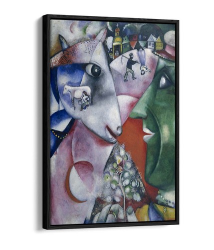 Chagall and the village - chagall,
