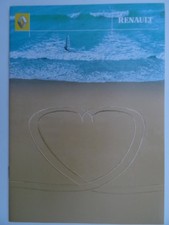 Renault Range brochure 2001 - Clio, Kangoo, Megane, Scenic, Laguna, Espace.