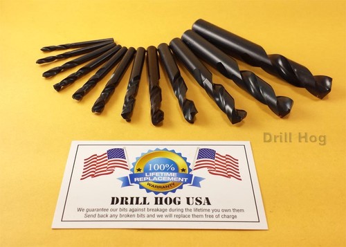 12pc stubby drill bits - drill, machine