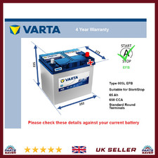 Efb car battery fits mazda - fits,