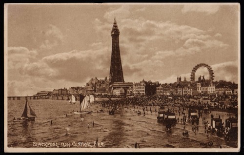 Blackpool tower great wheel - blackpool,