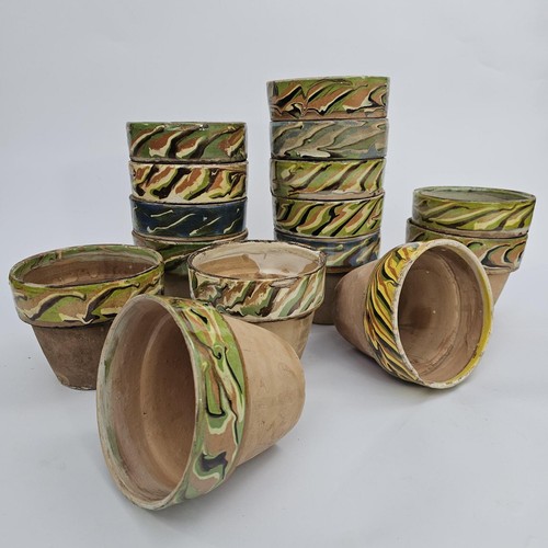 Antique marbled slipware - antique,