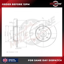 2X BRAKE DISC FOR ALFA ROMEO
