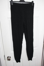 QED London Black Knit Leggings