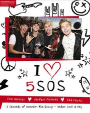 I Heart 5sos Lockable Journal, no author, Used; Very Good Book