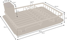 – Compact Dish Drainer –
