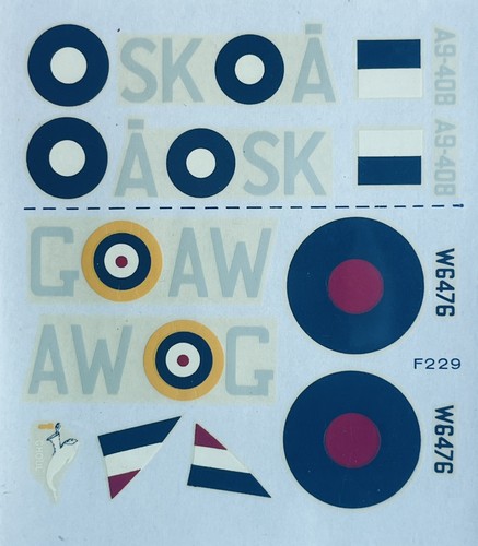 Frog decals scale - decals, 1/72