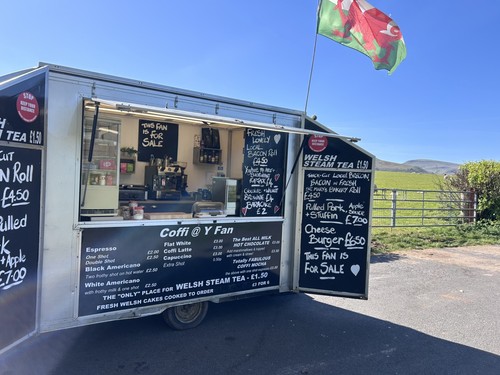 Coffee street foods van - foods,