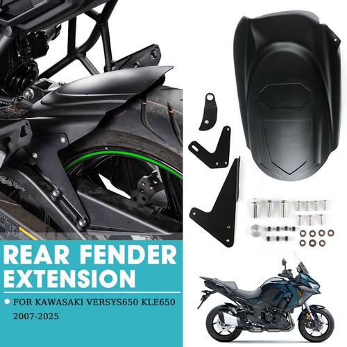 Motorcycle rear hugger fender - rear,