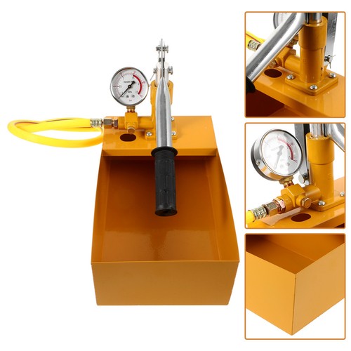 Manual pressure test pump - pressure, high