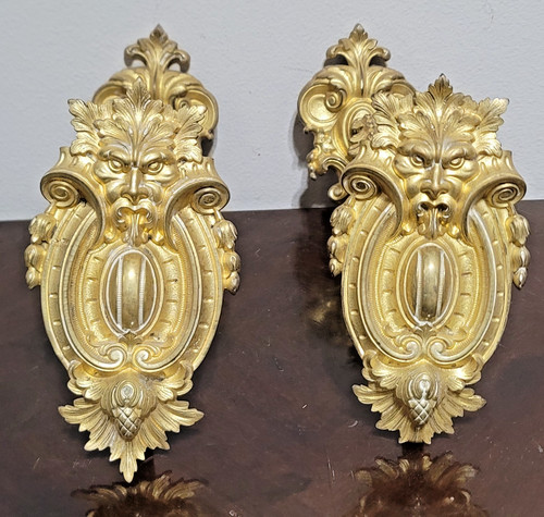 Antique french gilded metal - gilded,