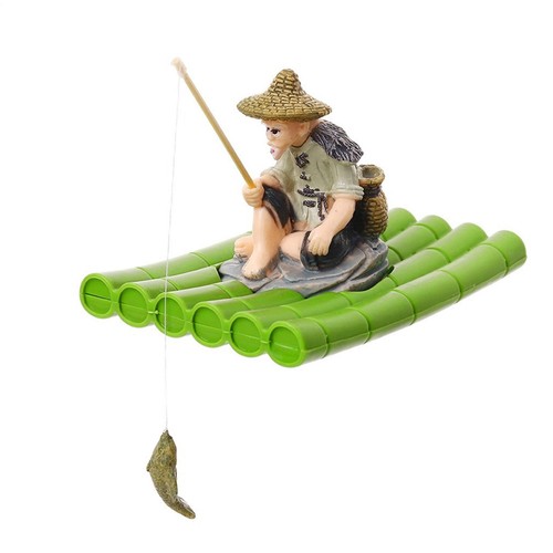 Floating fish tank decoration - fish,