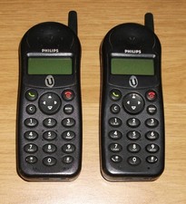 2 Vintage Retro Philips GSM