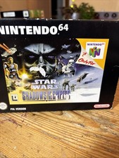 Star Wars: Shadows of the Empire Nintendo 64 N64 Game Cartridge PAL Complete