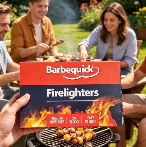 Barbequick firelighters box - barbequick,