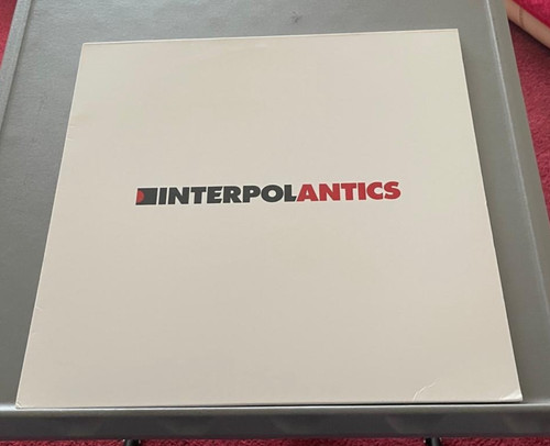 Interpol antics white vinyl - -,