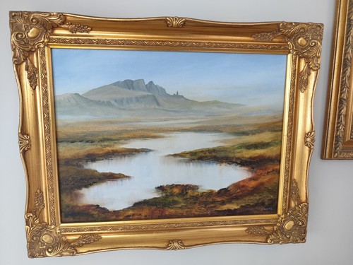 Elegant landscape painting - ,